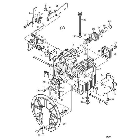 Volvo Penta Reversing GearV2 3582635